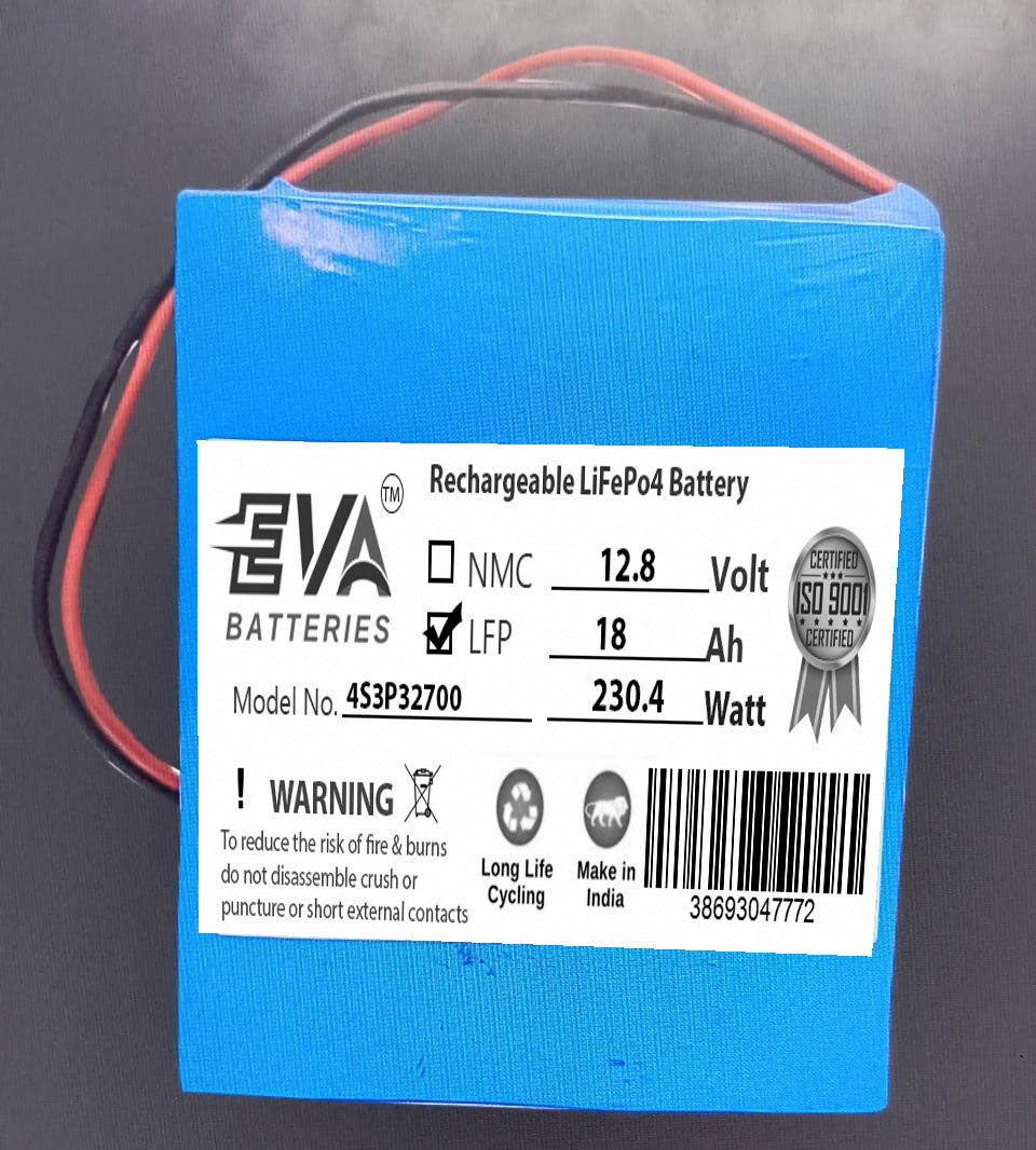 12.8V 18Ah lithium battery for solar light