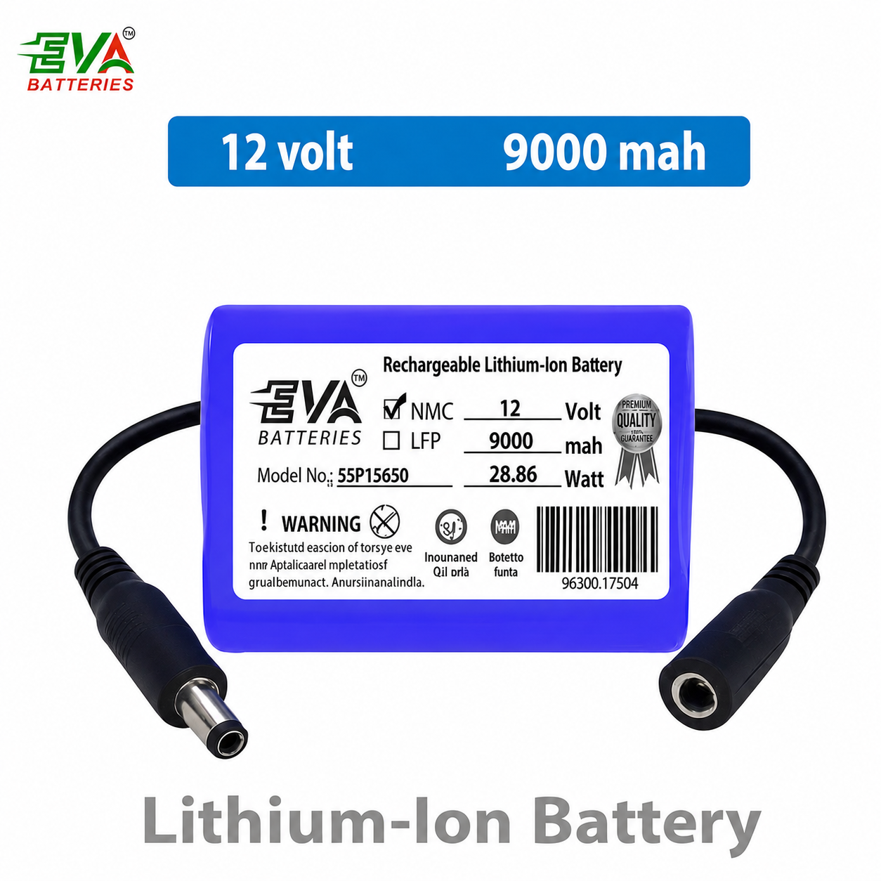 12 volt 9000 mah wifi battery