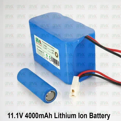 12V 4000mAh Lithium Ion Rechargeable Battery for Electronics, UPS, and Portable Devices