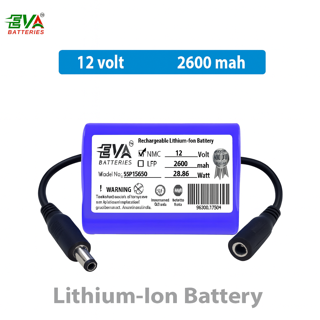 12V WiFi lithium battery