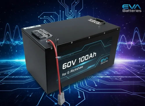 60V 100Ah Lithium Battery LiFePO4 Lithium Battery | High-Capacity Battery for E-Rickshaws and Electric Vehicles.