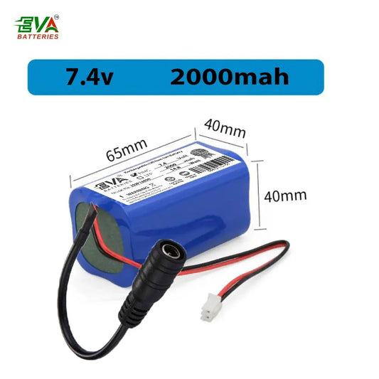 buy 7.4V 2000mAh Rechargeable Lithium-Ion Battery