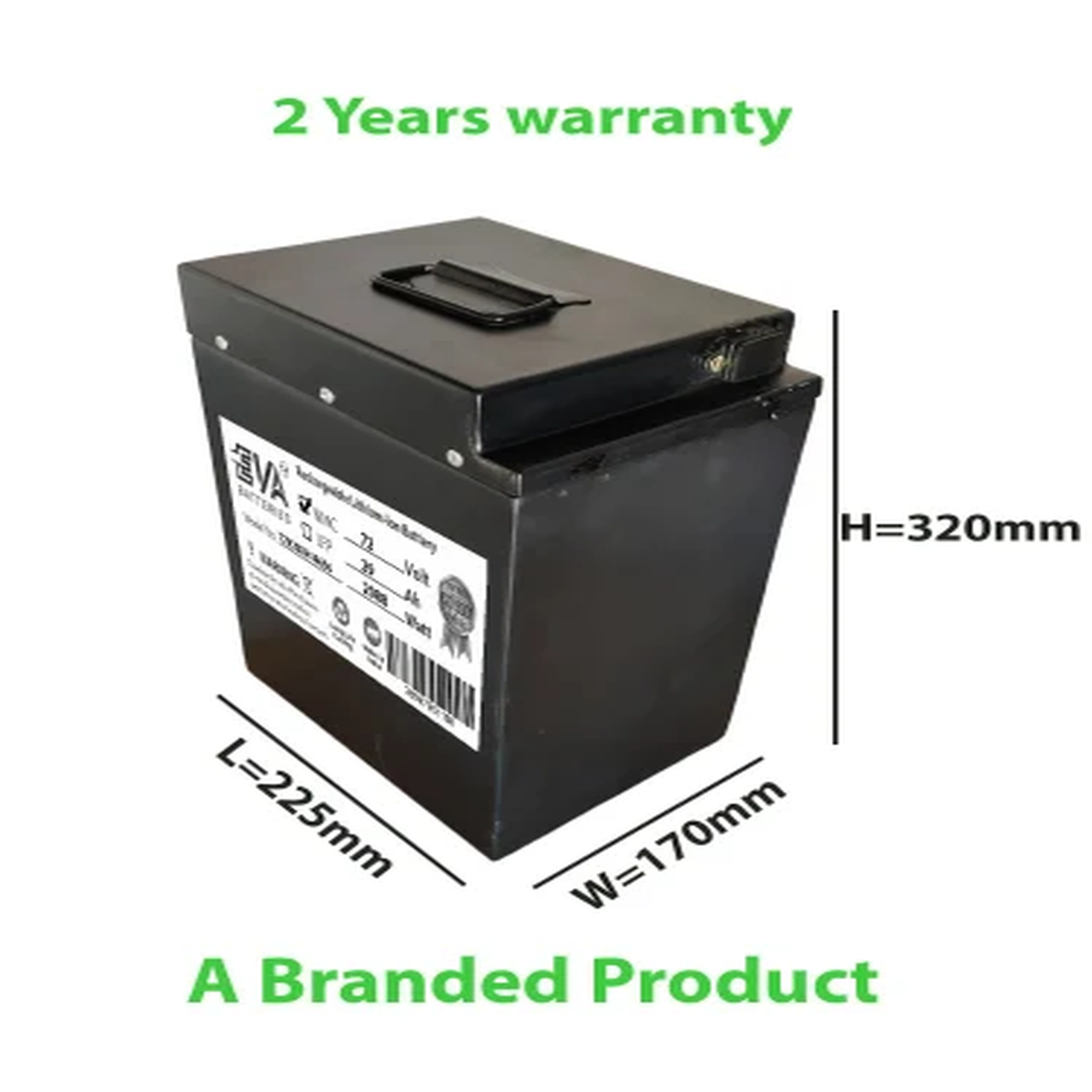 72V 45Ah Lithium-Ion EV Battery | High-Performance Long Range Battery ...