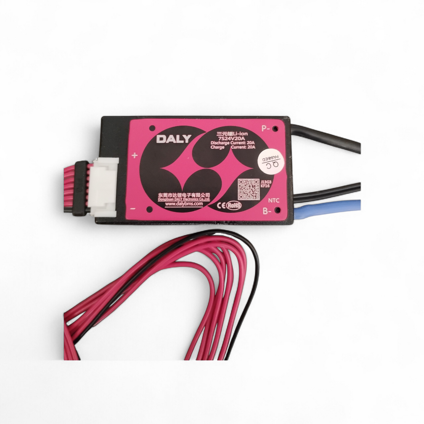 BMS DALY 7S 20A NMC Battery Management System | Lithium Battery Protection Board of 7S NMC Battery Pack