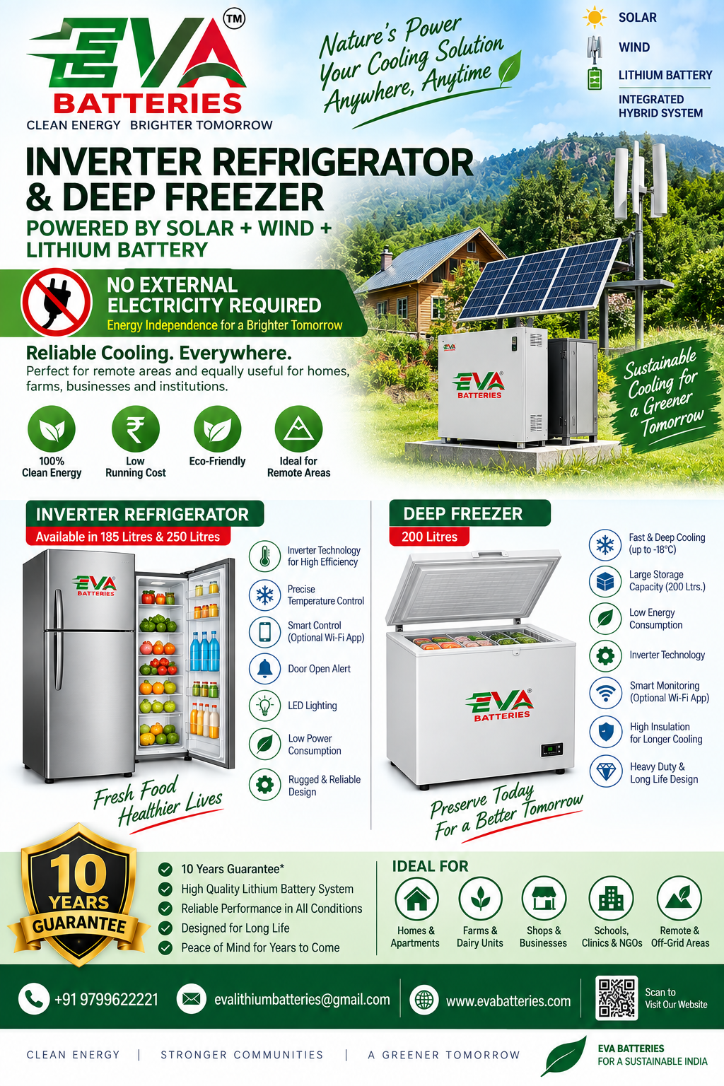 Electricity free Refrigerator