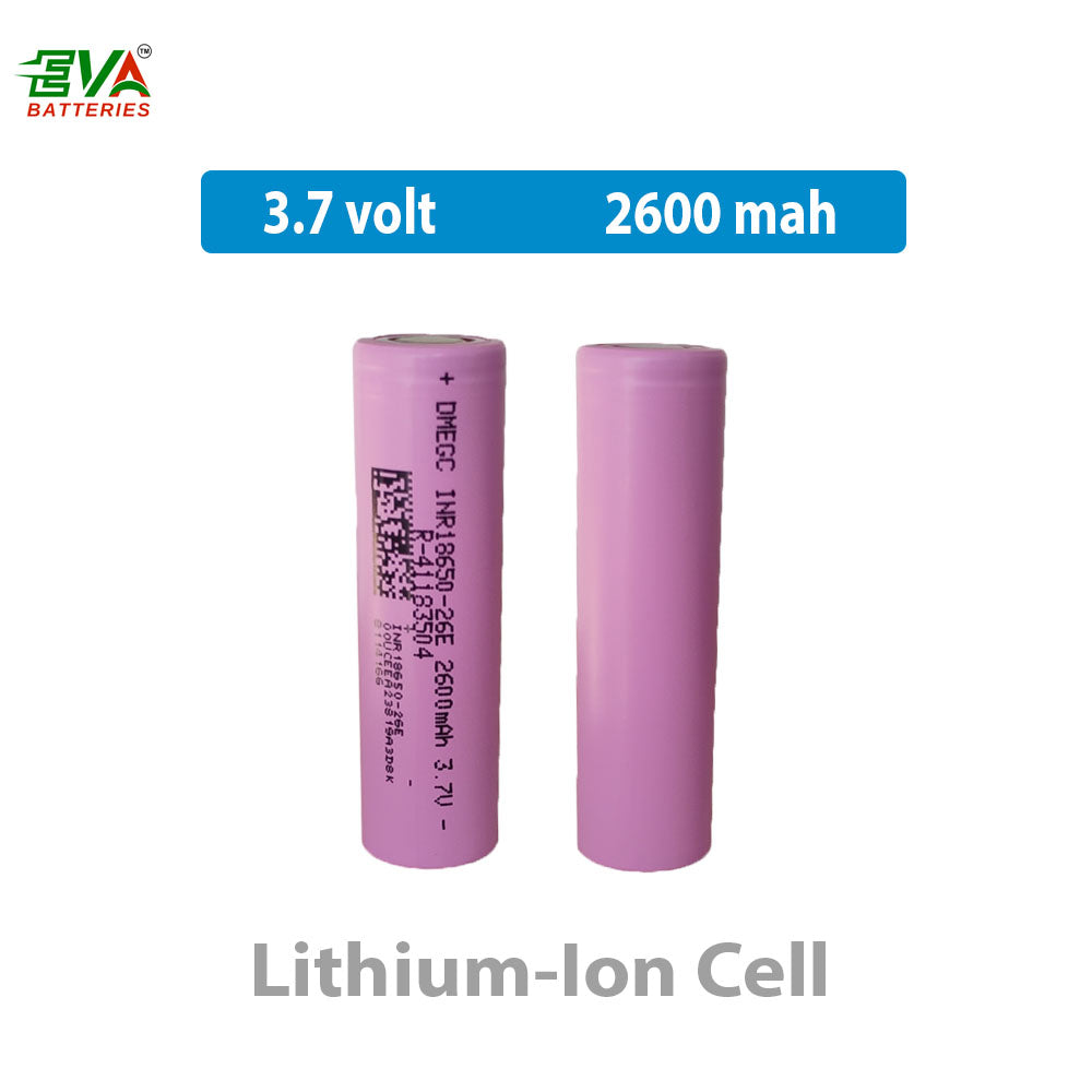 18650 Lithium Cell 3.7V 2600mAh 